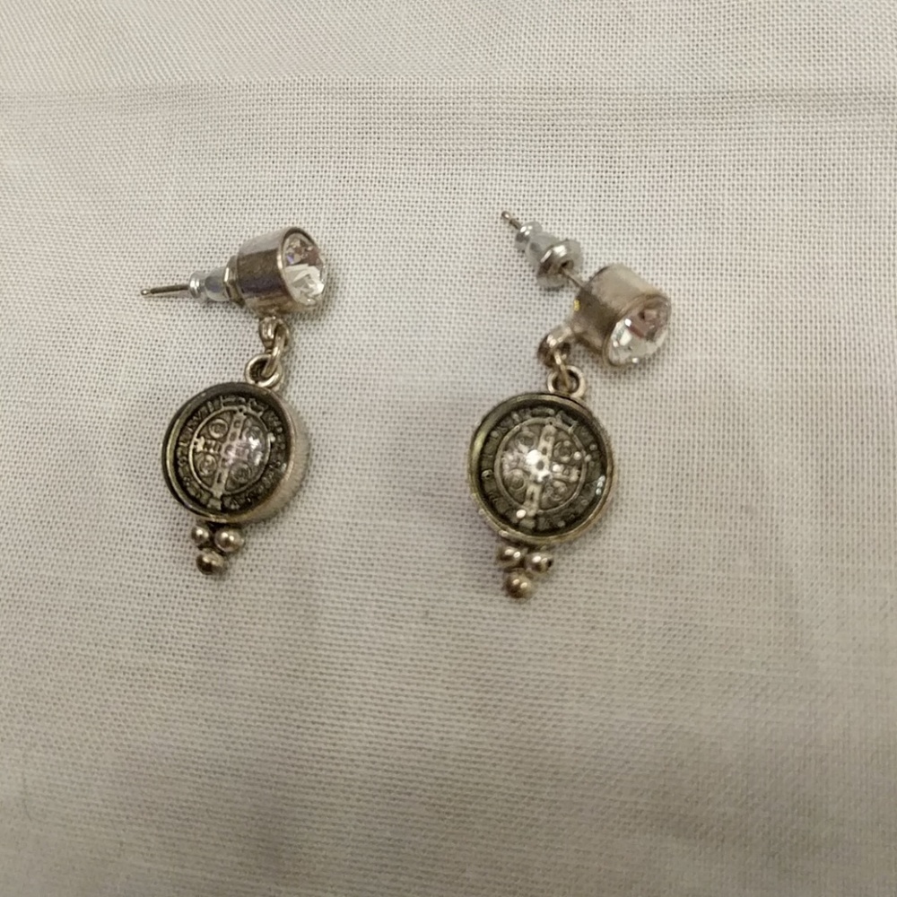 Virgins Saints and Angels san Benito SS earrings